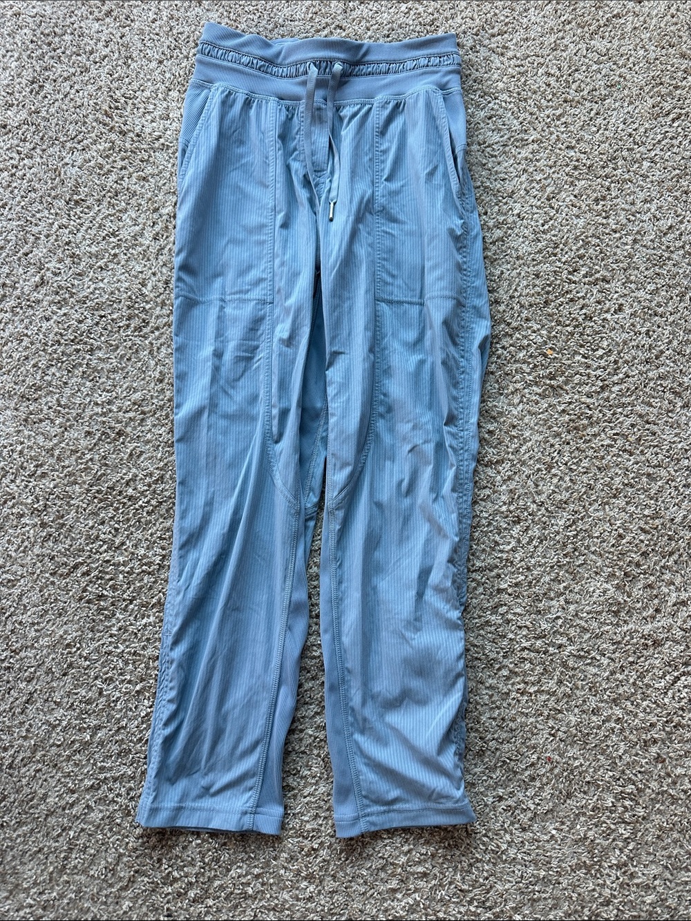 lululemon athletica Light Blue Drawstring Joggers